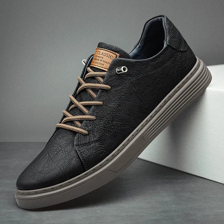 Daniel | Leather Trainers