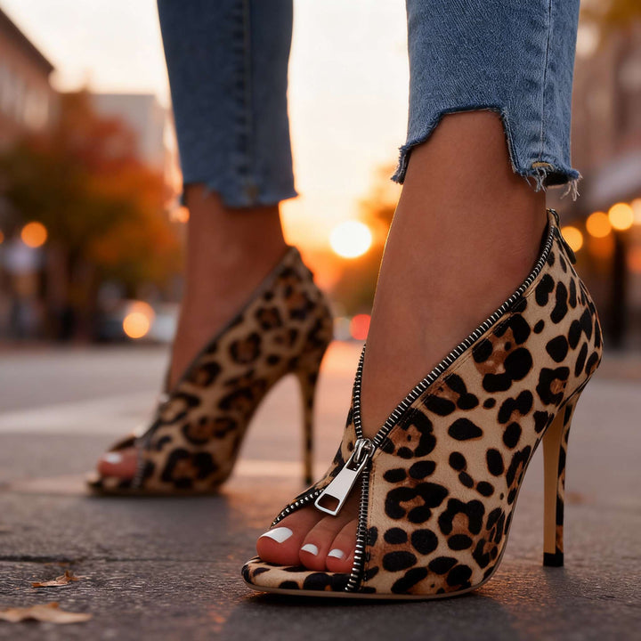 Scarlett | Zipper Heels