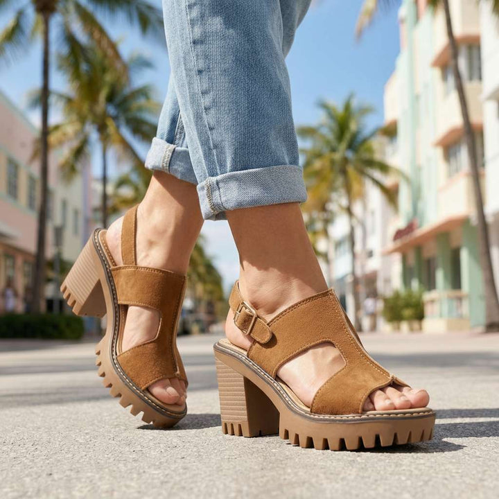 Karen | Strap Heels