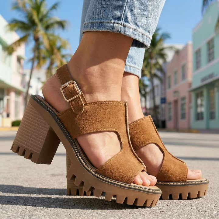 Karen | Strap Heels