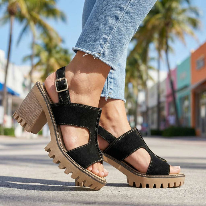 Karen | Strap Heels