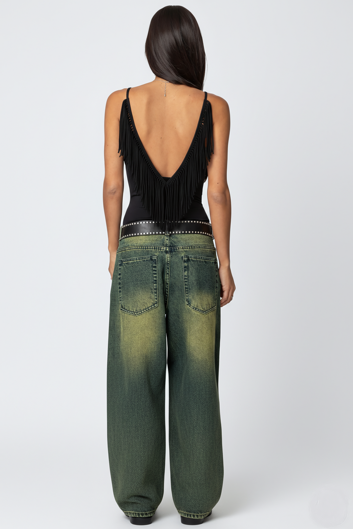 Kaia Fringe Top