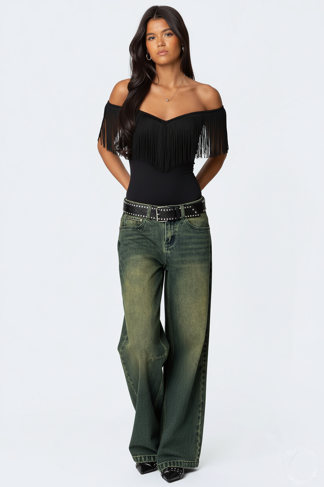 Kaia Fringe Top